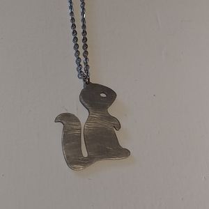 Squirrel necklace